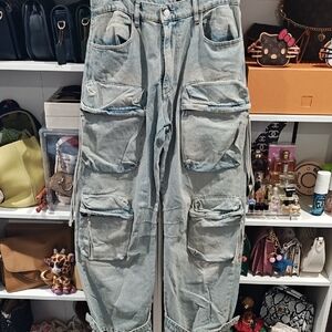 Zara Skater Cargo Jeans